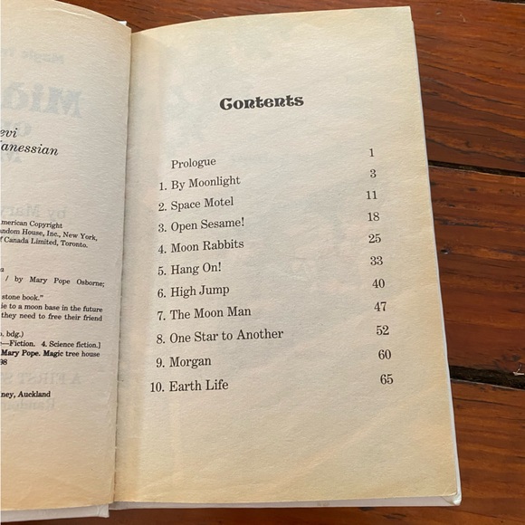 🧩3/$20 Magic Tree House #8 Midnight Moon 1996 Hardback - Picture 3 of 6